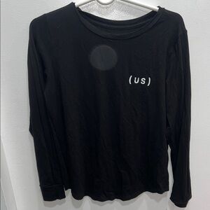 Universal Standard Black Long Sleeve Tee